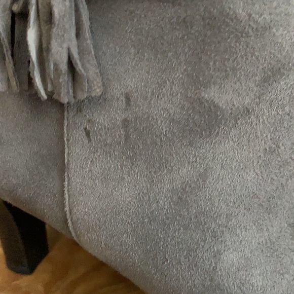 Gray Bandolino Ankle Boots - Picture 2 of 8